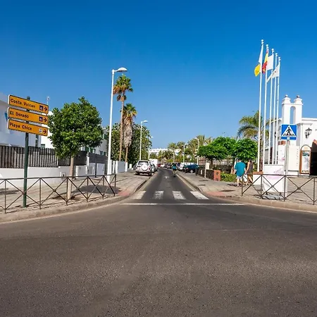 White Volcano Pool, Gym And Activities In Sport Center Fariones Included Puerto del Carmen (Lanzarote)