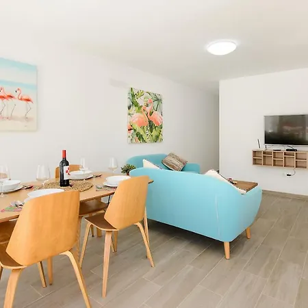 White Volcano Pool, Gym And Activities In Sport Center Fariones Included Holiday home